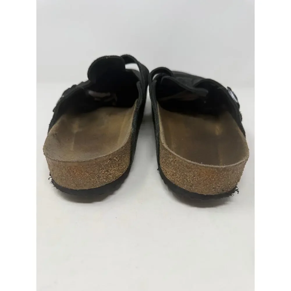 Birkenstock Boston Soft Footbed Suede Mens Size 45 (12-13)